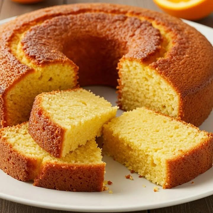 G&Acirc;TEAU &Agrave; L'ORANGE AU MIXEUR