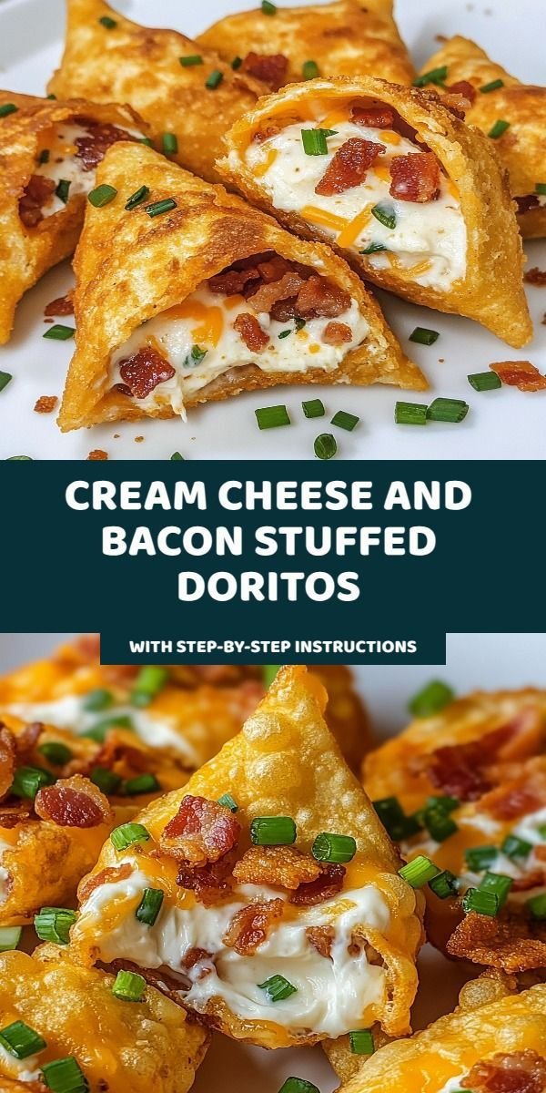 Cream Cheese and Bacon Stuffed Doritos