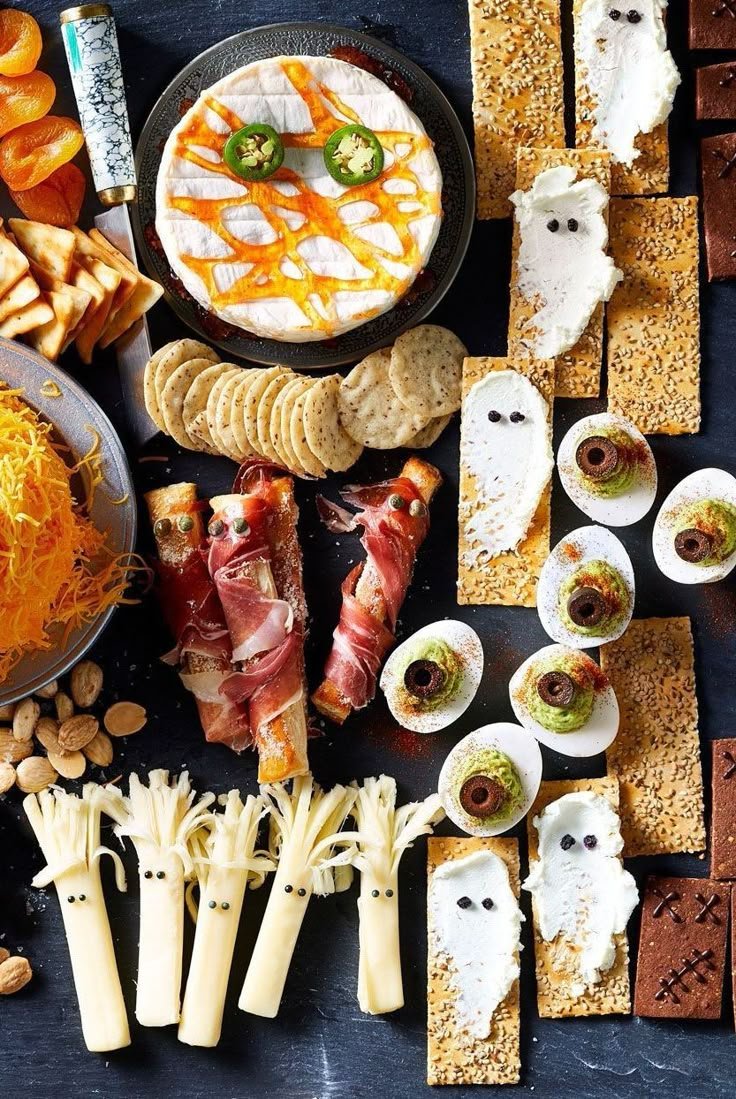 Make a Spooktacular Charbooterie Board for Halloween