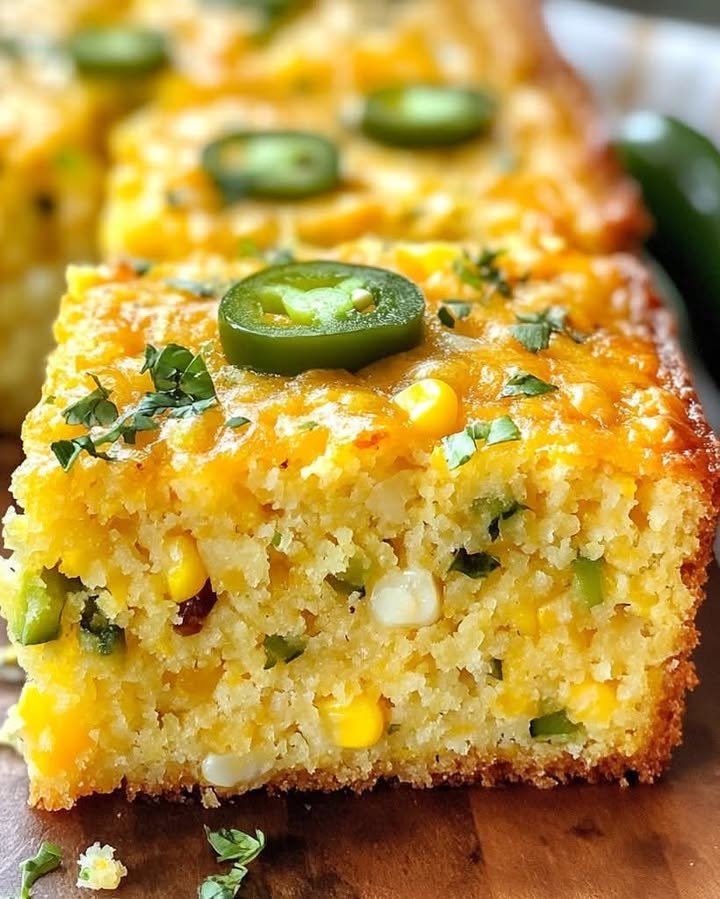 Recette de pain de ma&iuml;s au jalape&ntilde;o et au cheddar