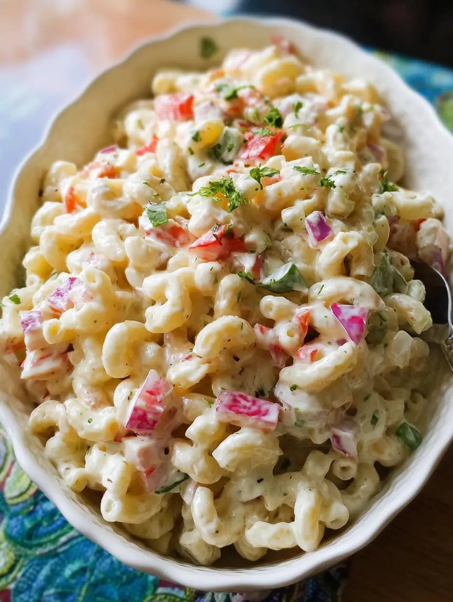 Easy Macaroni Salad Recipe