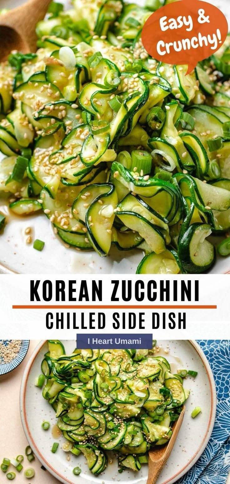 Korean Zucchini Side Dish