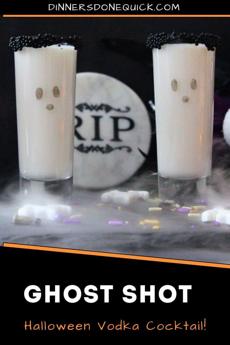 Ghost Shot With Vodka: Fun Halloween Drink!