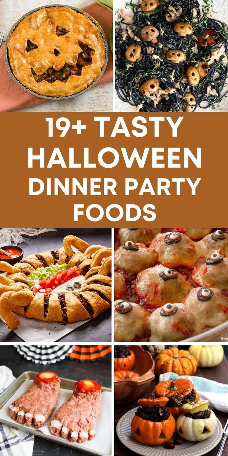 19 Halloween Dinner Party Foods