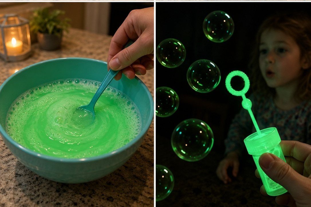 Glow-in-the-Dark Bubble Solution