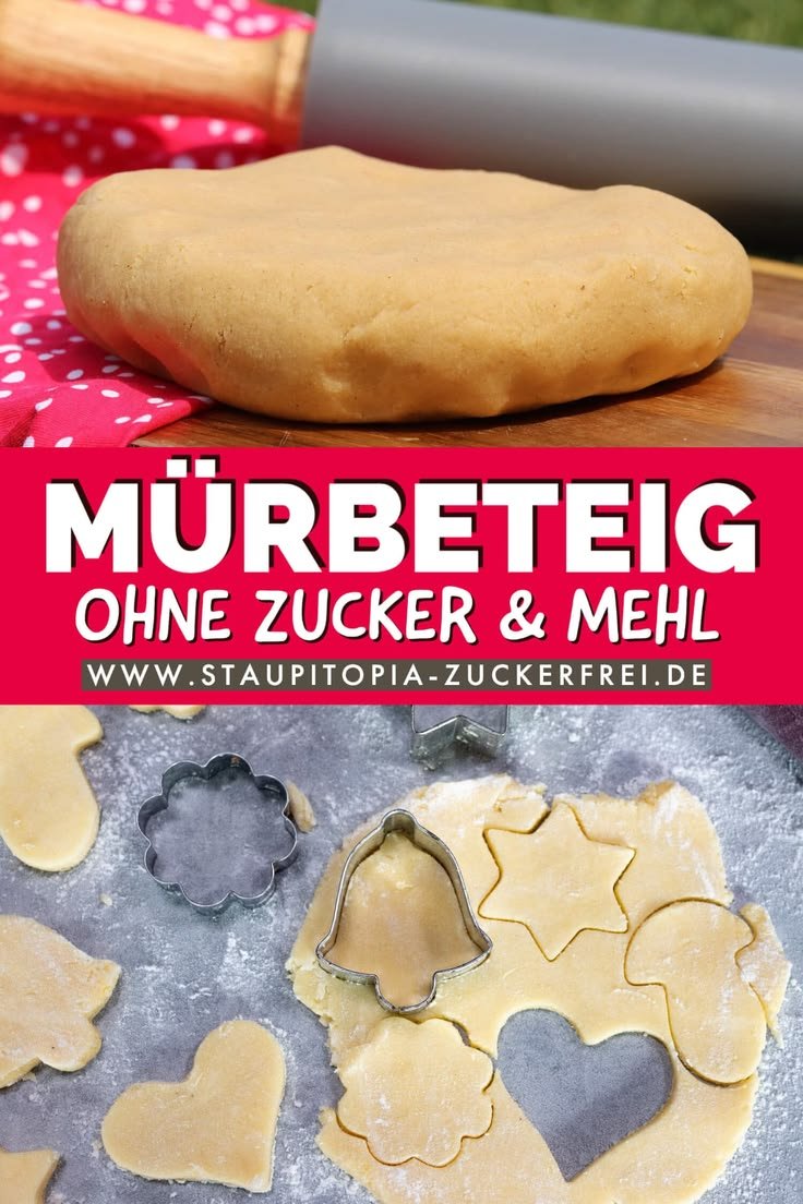 Mürbeteig ohne Zucker - Grundrezept