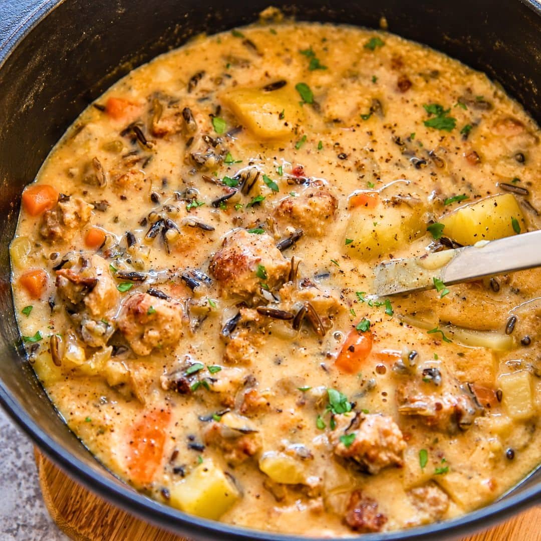 Potato and Sausage Chowder