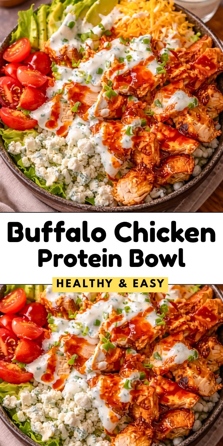 Buffalo Chicken Protein Bowl