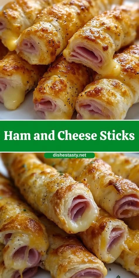 Ham and Cheese Sticks