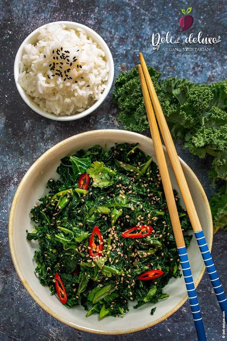 koreanischer Grünkohl-Salat