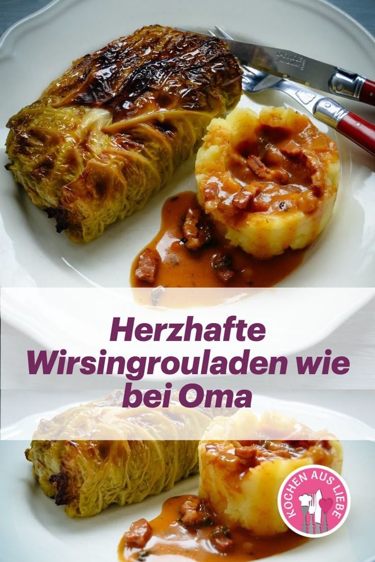 Omas herzhaftes Wirsingrouladen Rezept mit Hackfleisch