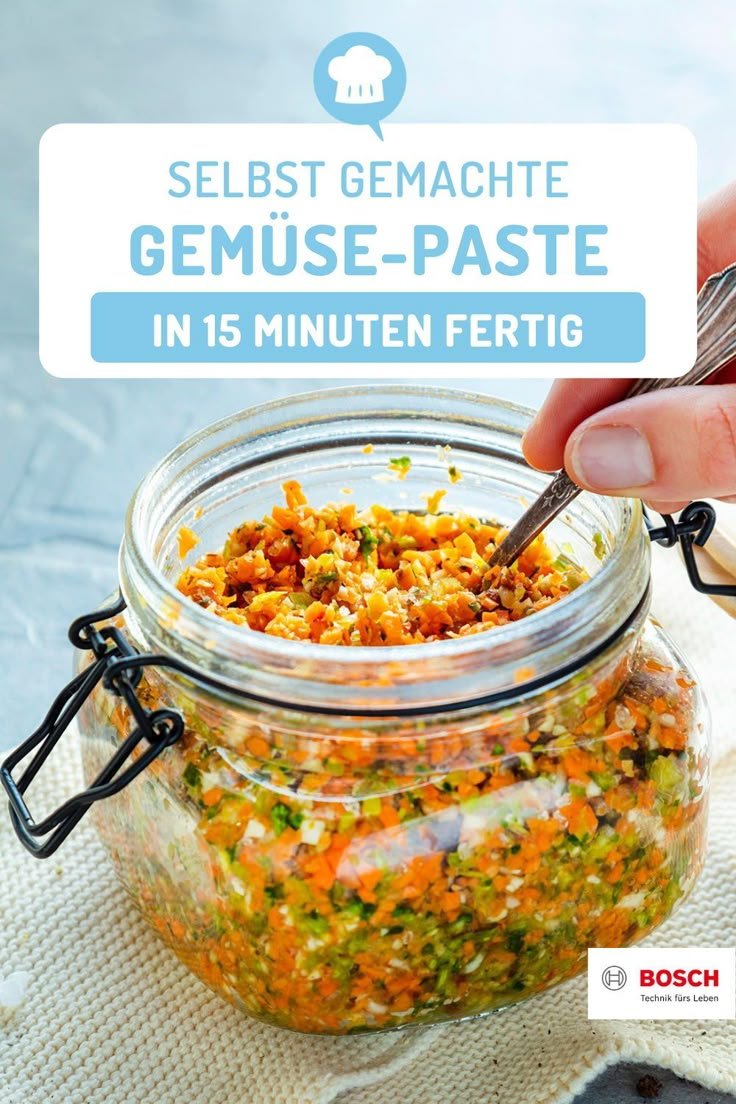 Gemüsepaste selber machen - bestes Rezept | Simply Yummy