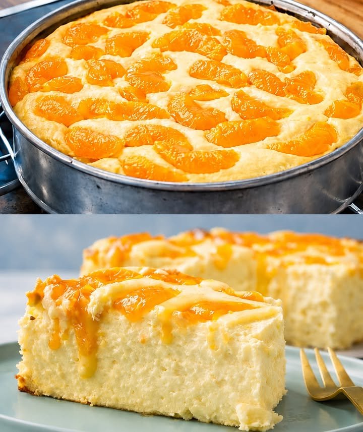 Mandarinen Quarkkuchen ohne Boden – Lecker & Cremig