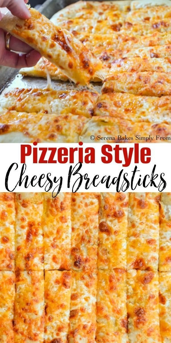 Cheese breadsticks with pizza dough | Cheesy bread with Pillsbury pizza dough, Pizza cheese bread recipe, Breadstick recipe