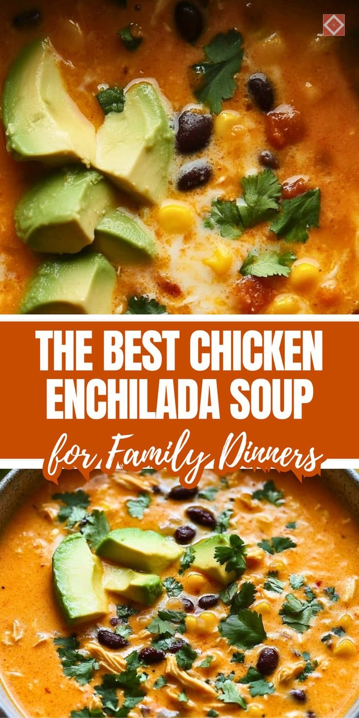 The Best Chicken Enchilada Soup for Family Dinners