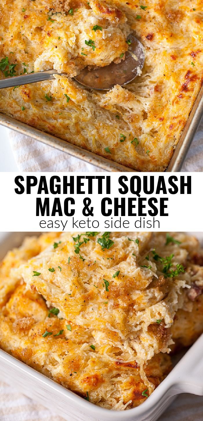 Spaghetti Squash Mac and Cheese