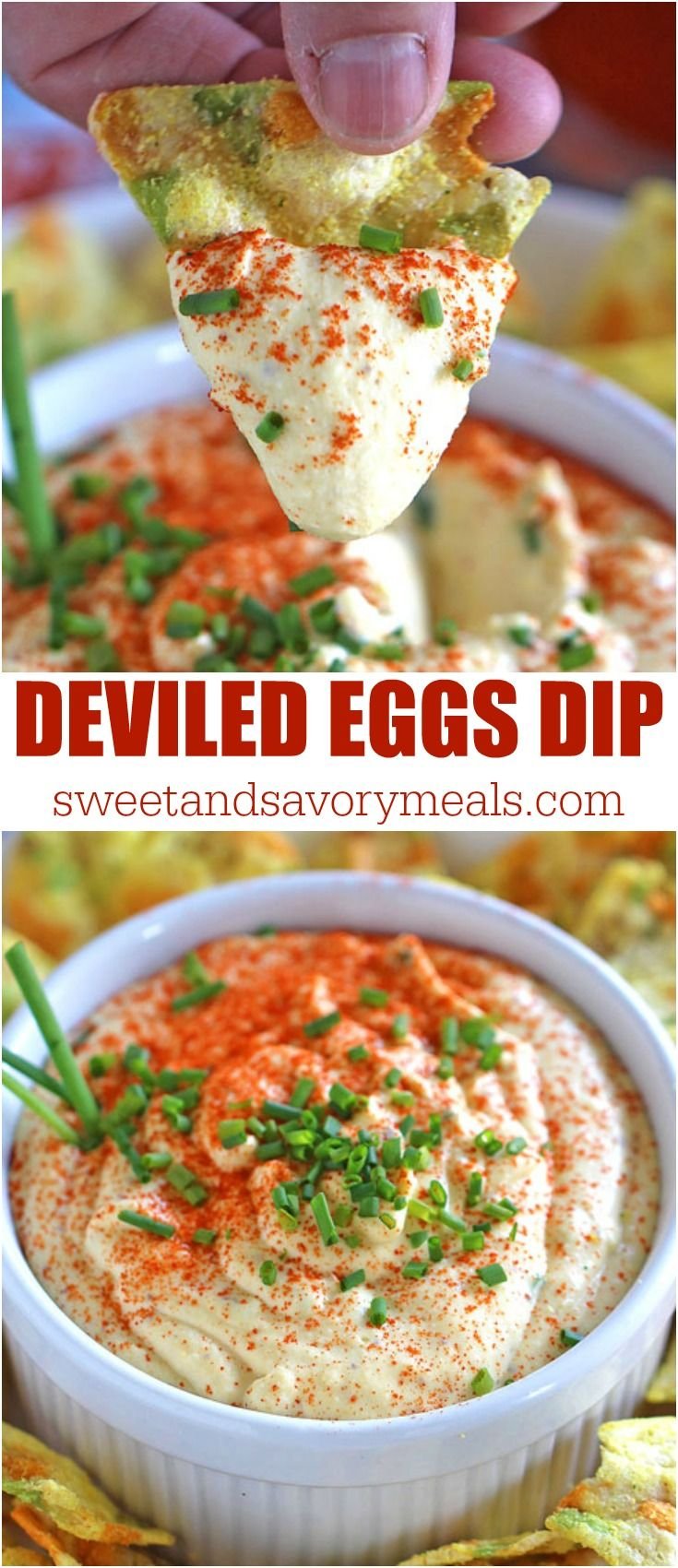 Deviled Eggs Dip