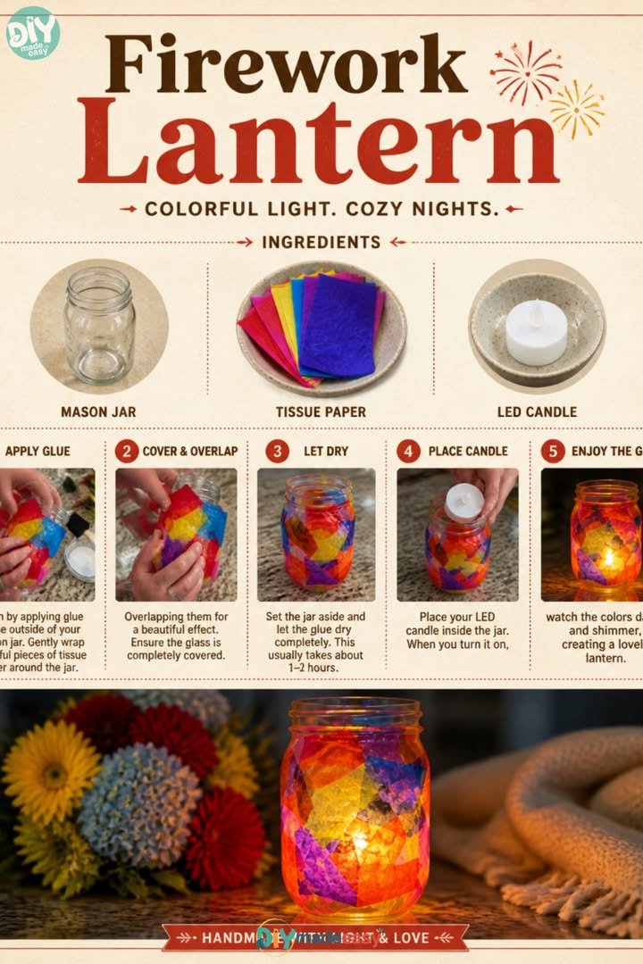 Firework Lantern 8 Firework Lantern