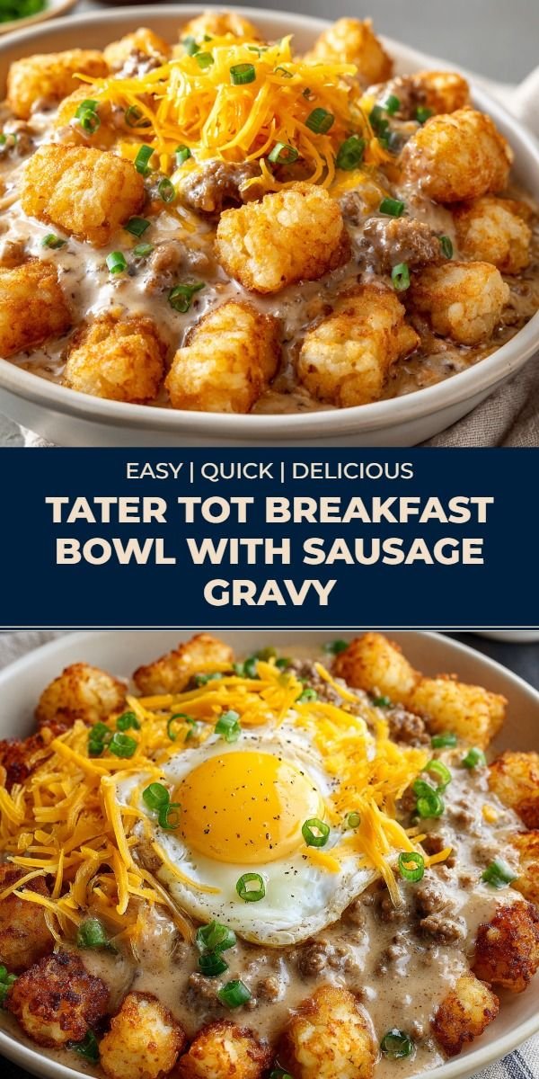 Tater Tot Breakfast Bowl