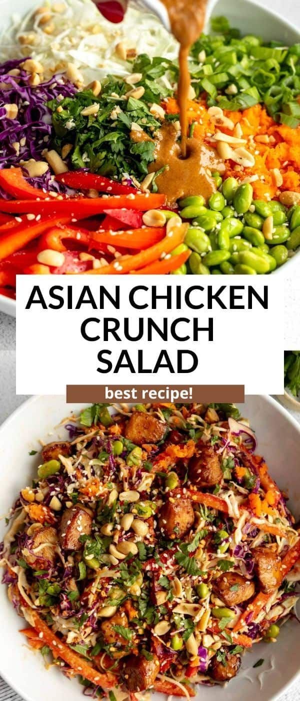 Asian Chicken Crunch Salad