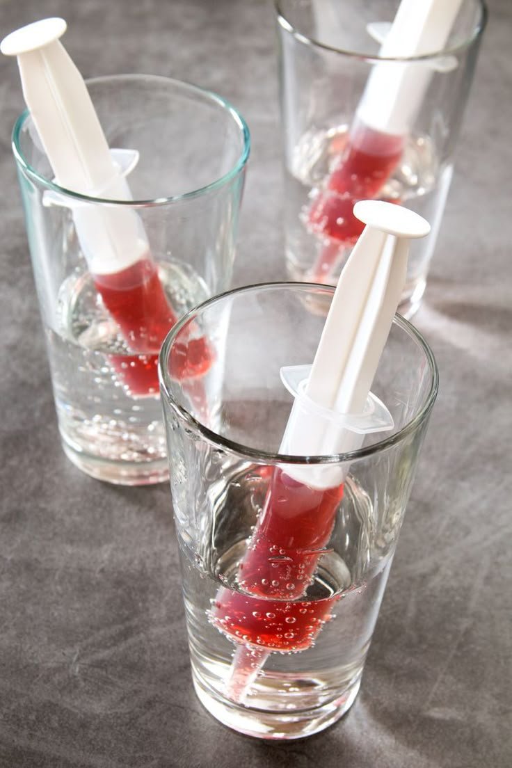 This Vodka Cranberry Is a Fun Syringe Shot for Halloween