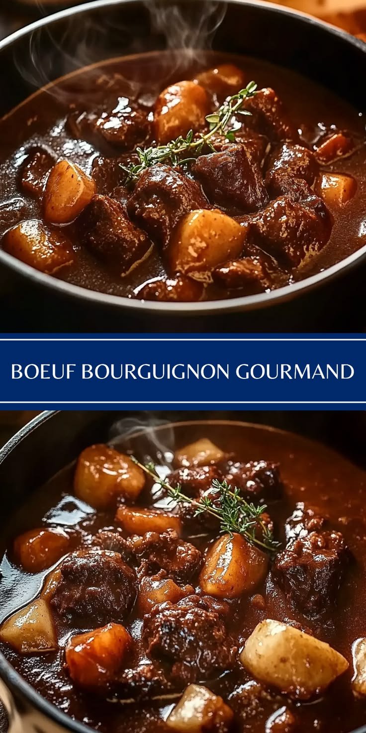 Boeuf Bourguignon Traditionnel : Une Recette Gourmande et Simple