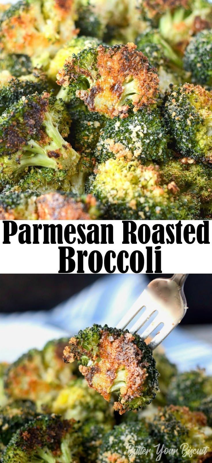 Parmesan Roasted Broccoli Recipe | Easy roasted broccoli recipe, Healthy side dish ideas, How to roast broccoli perfectly