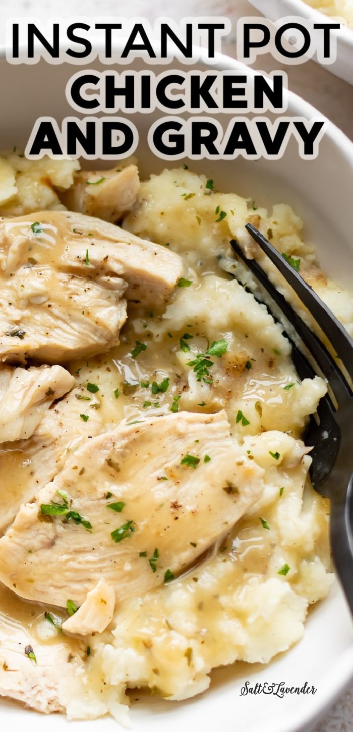 Instant Pot Chicken and Gravy