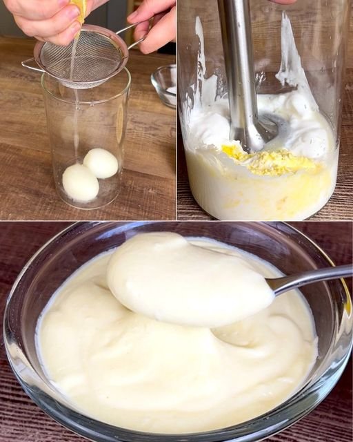 1 Minute Mayonnaise, sie brauchen nur 2 EL Senf und 220 ml Rapsöl - Kochen Mit Uns