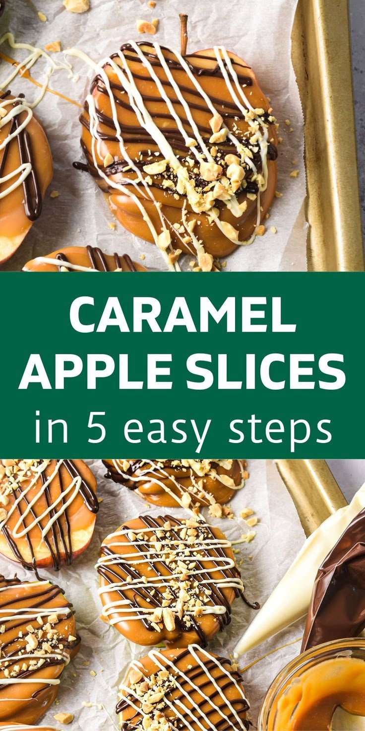 Caramel Apple Slices