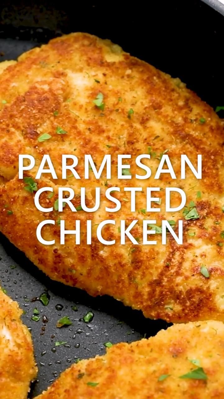 Parmesan Crusted Chicken Breast