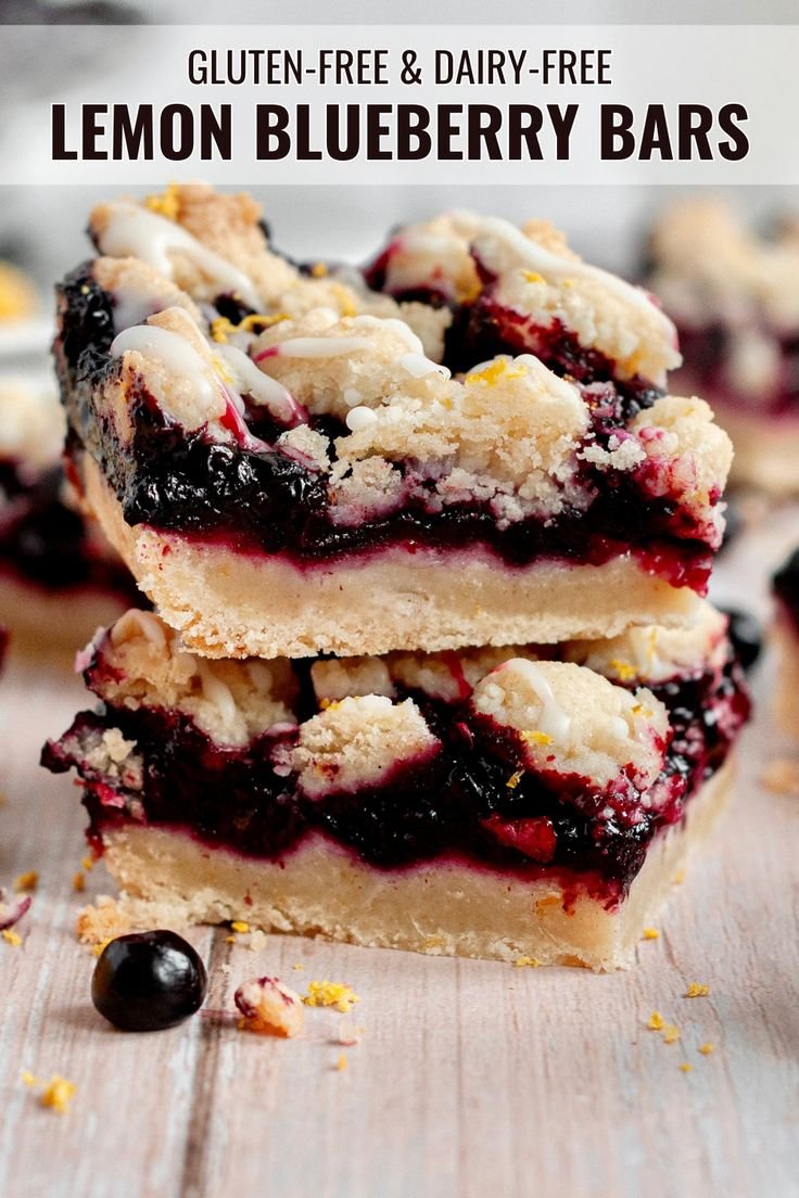 Lemon Blueberry Bars