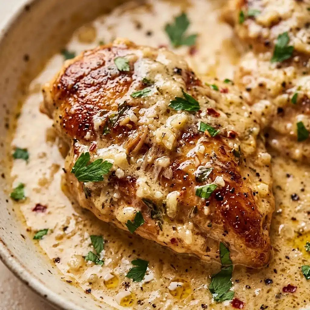 Creamy Garlic Parmesan Chicken