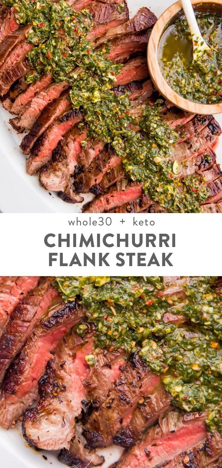 Chimichurri Flank Steak