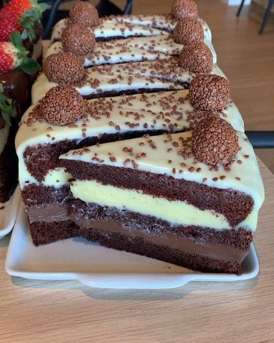 Kinder Chocolate Cake