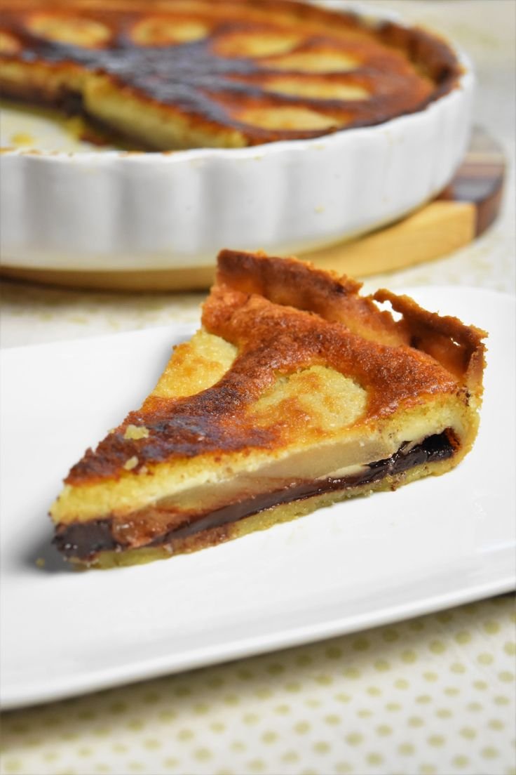 Recette tarte poire chocolat - Spécial Gastronomie