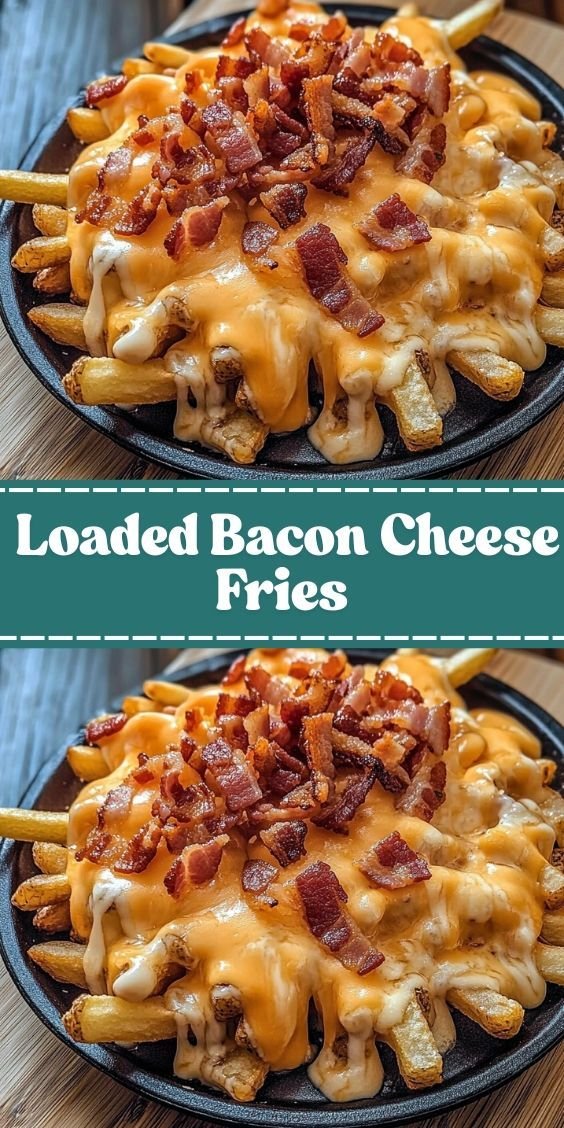 Loaded Bacon Cheese Fries