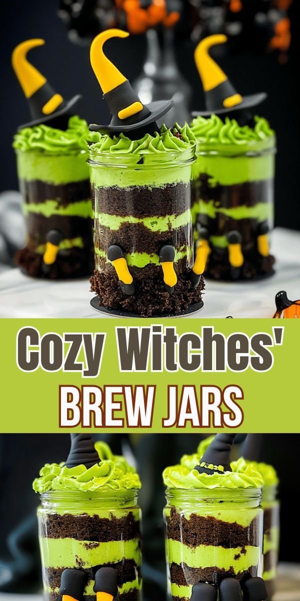 Cozy Witches' Brew Jars