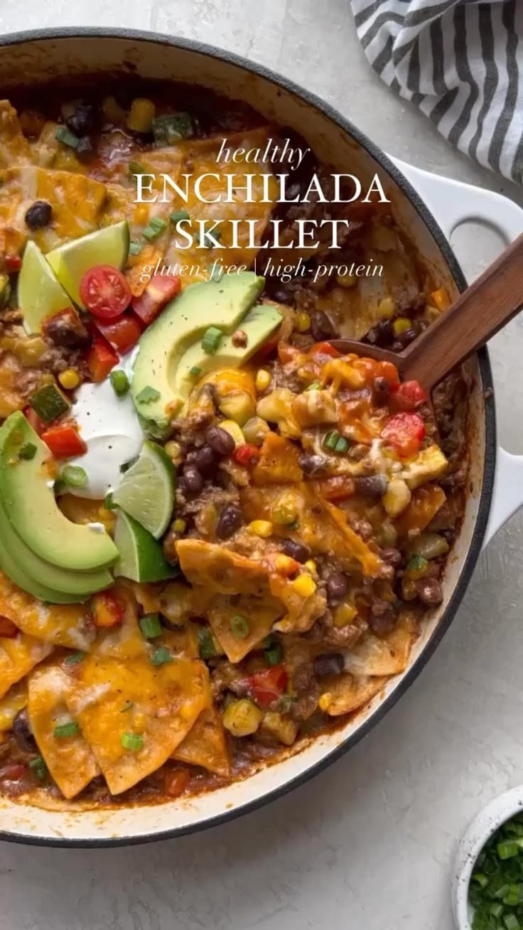 Healthy Enchilada Skillet
