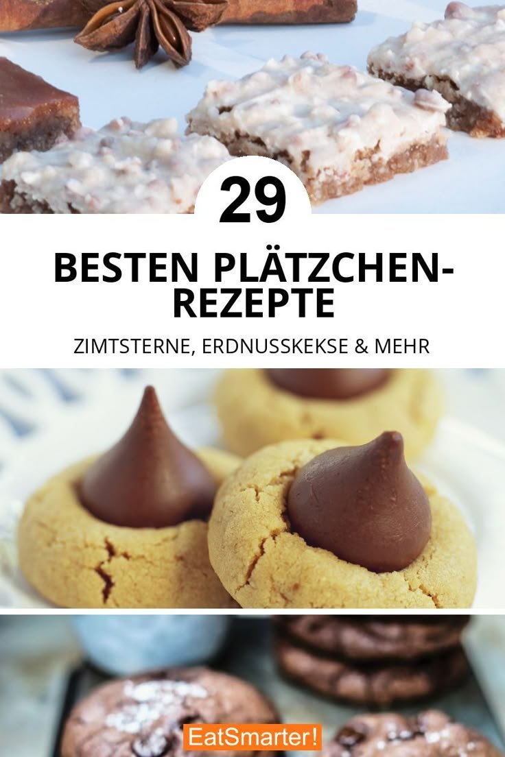 Die besten Plätzchen-Rezepte | Erdnussplätzchen, Beste keksrezepte, Plätzchen rezept einfach