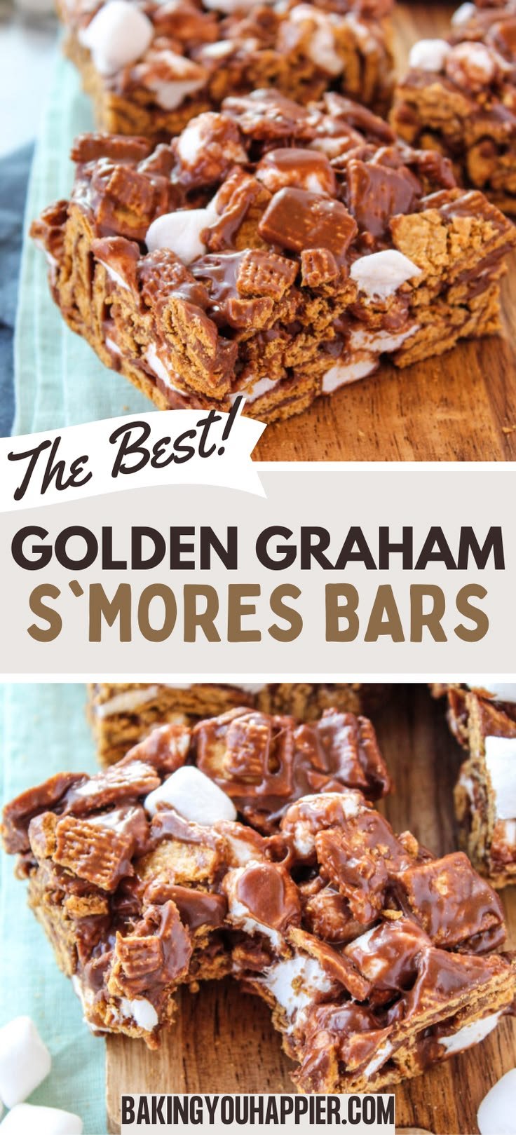 Golden Graham S'mores Bars