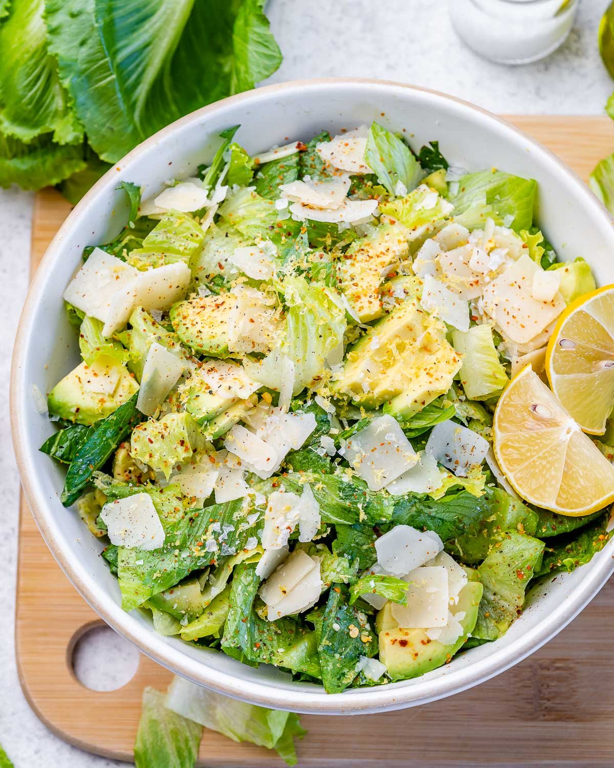 Lemon Parmesan Salad
