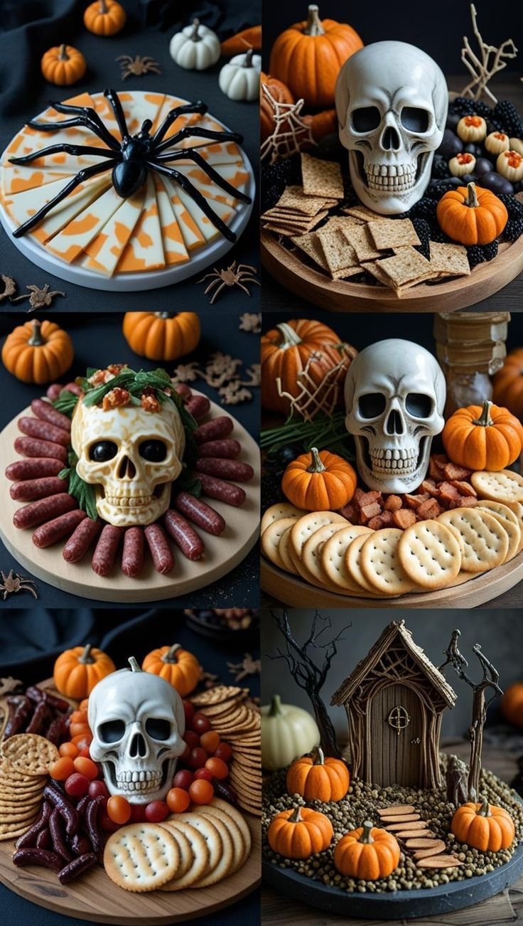 Boo-tiful & Healthy Halloween Snack Boards