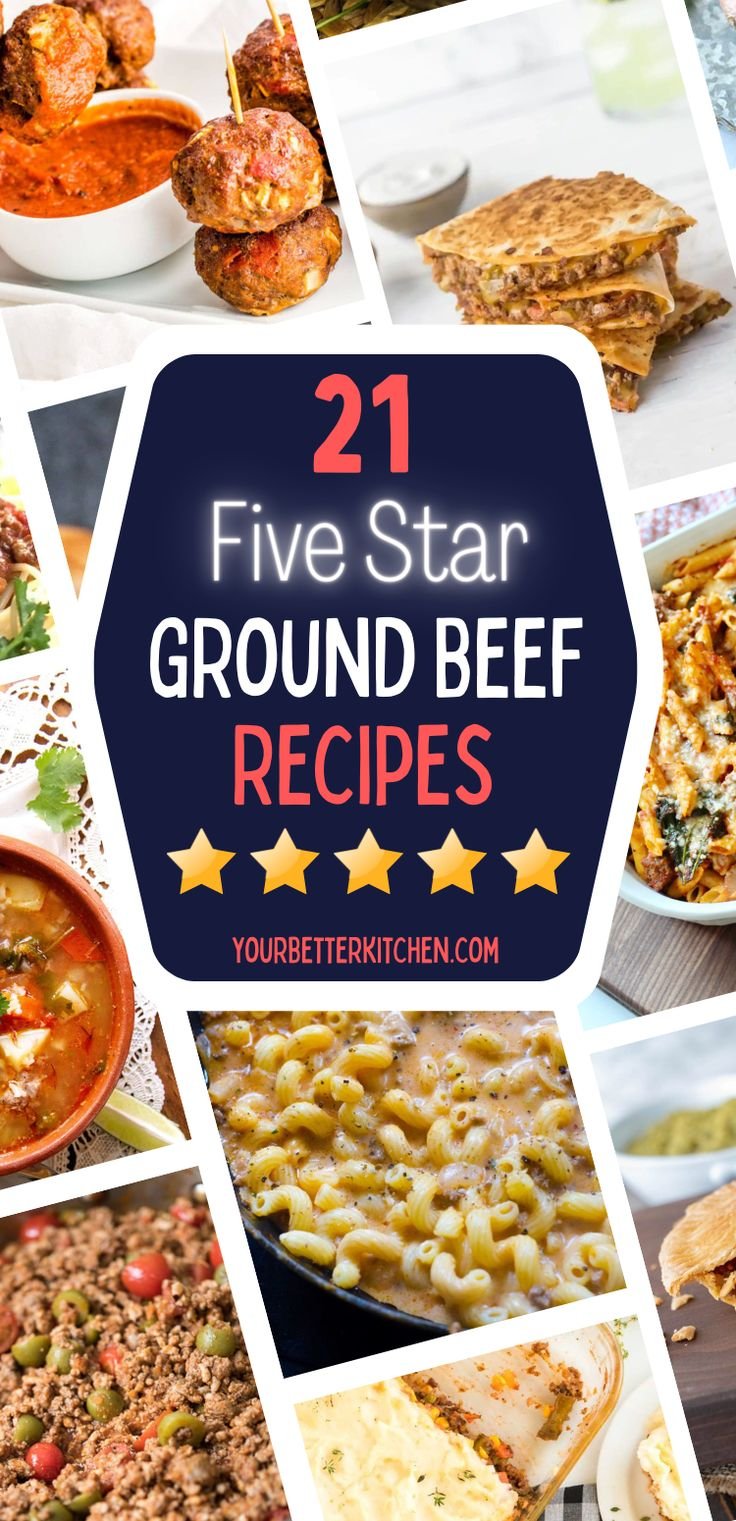 5-Star Ground Beef Recipes