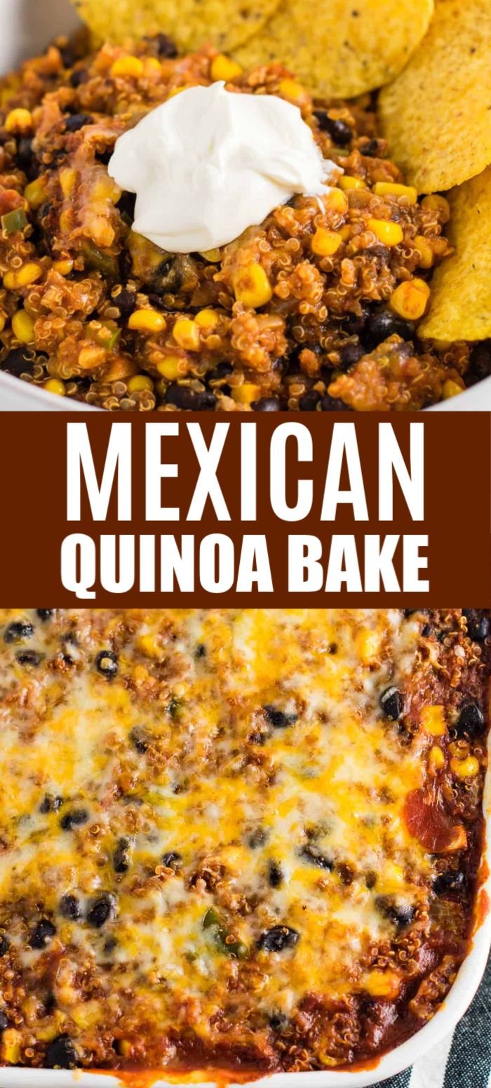 Mexican Quinoa Enchilada Bake