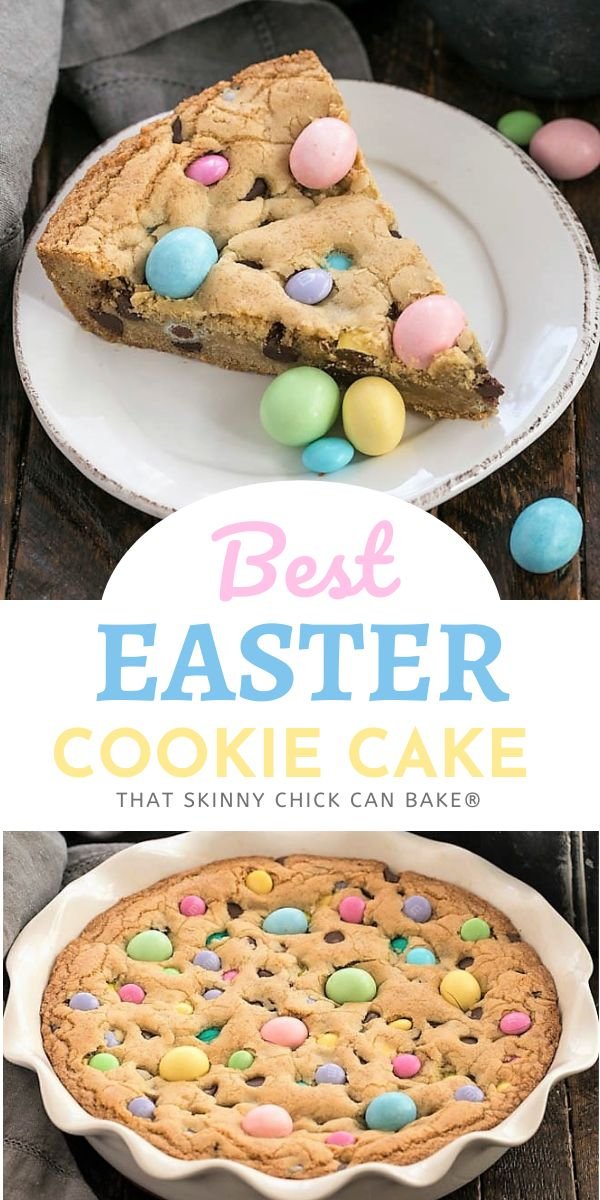 Easter Candy Cookie Cake