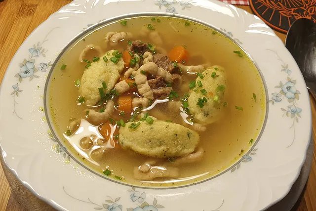 Rinderbrühe und Rinderfond