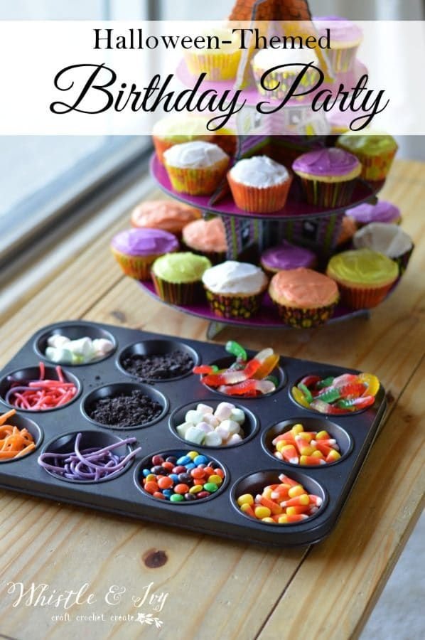 Halloween Themed Birthday Party - Whistle and Ivy | Halloween 8th birthday party, 3rd birthday halloween theme, Spooky birthday party activities