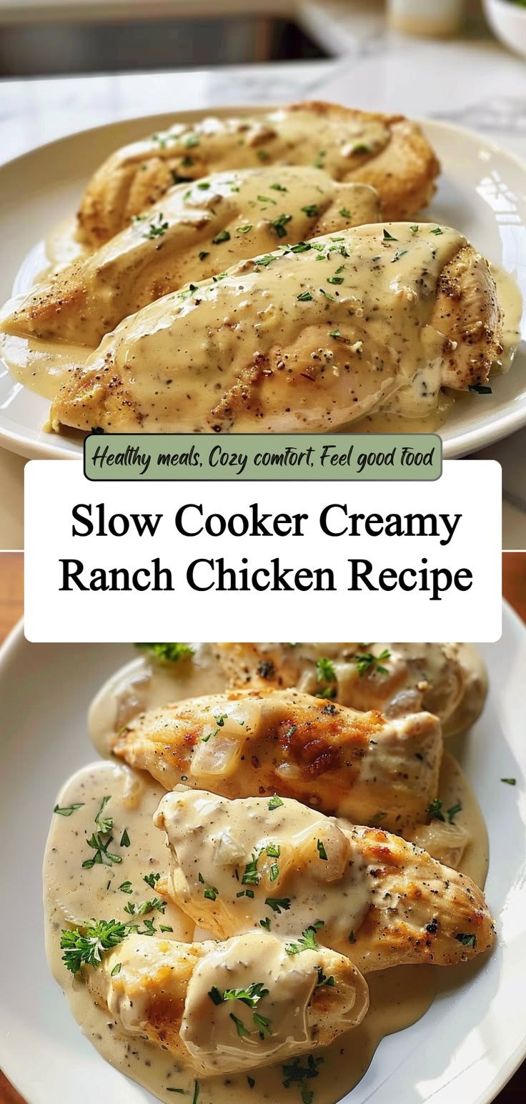 Slow Cooker Creamy Ranch Chicken You'll Want to Make Every Week