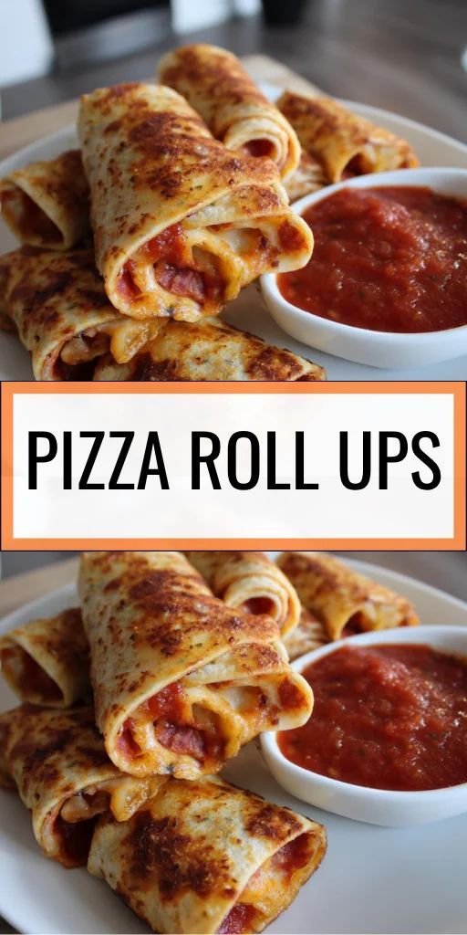 Cheesy Pepperoni Roll-Ups